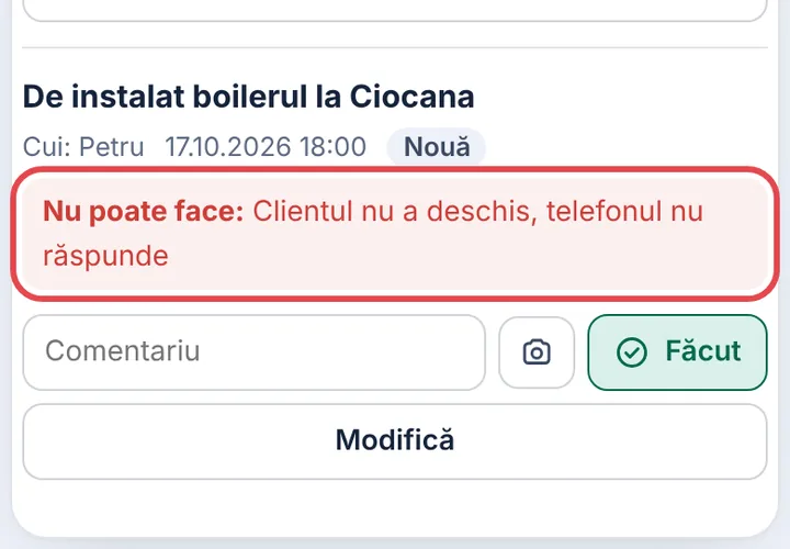 Proprietarul vede motivul