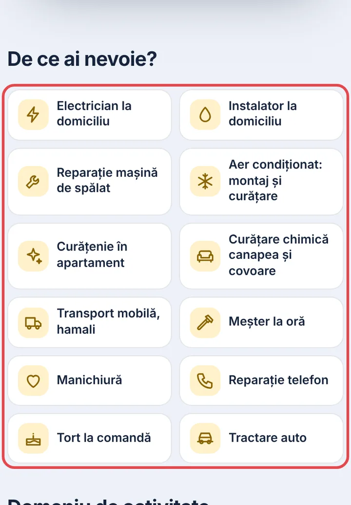 „De ce ai nevoie?”