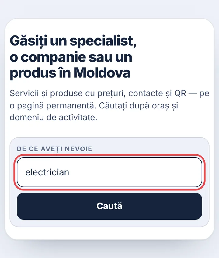 Scrieți ce vă trebuie