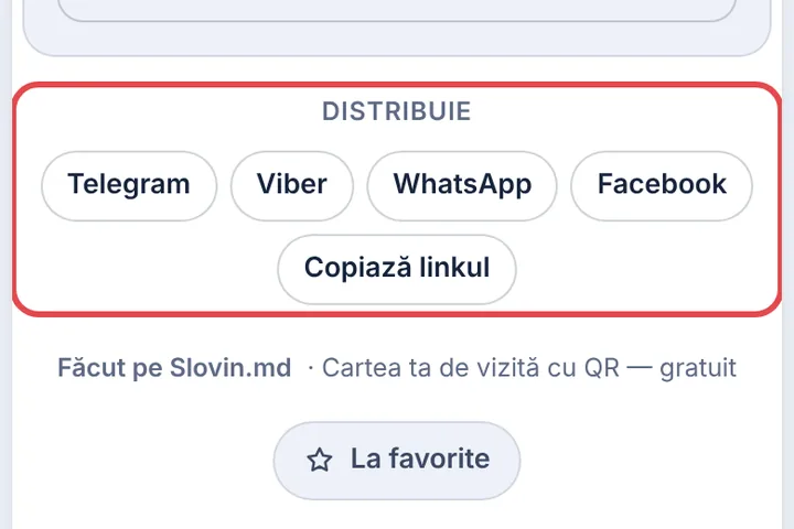 Butoanele „Distribuie”